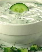 Соус Тартар из свежих огурцов