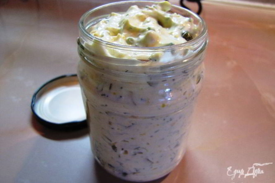 Рецепт соуса тартар с солеными огурчиками