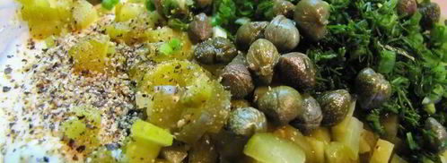 соус тартар с солеными огурчиками. Шаг 7