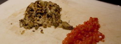 стейк миланзане с тартаром из овощей. Шаг 6