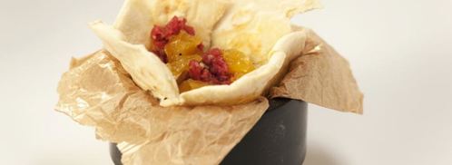 тартар из говядины с апельсиновым мармеладом. Шаг 5