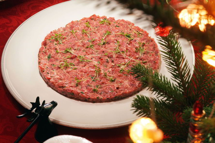 Рецепт тартара из говядины с кимчи