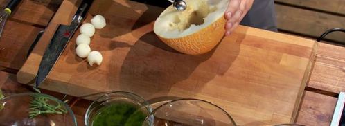 тартар из говядины со свежей дыней. Шаг 6