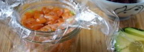 тартар из лосося и авокадо. Шаг 4