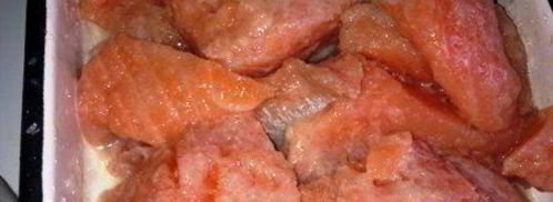 тартар из слабосоленого лосося. Шаг 3