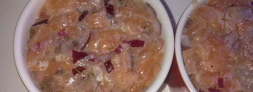 тартар из слабосоленого лосося. Шаг 9