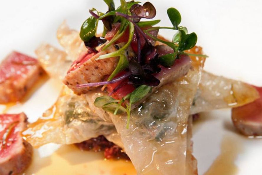 Рецепт тартара из тунца в лаймовом сиропе