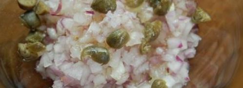 тартар с лососем и авокадо. Шаг 5