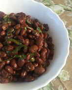 Фасоль с Ткемали