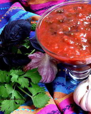 Соус из слив Ткемали к мясу