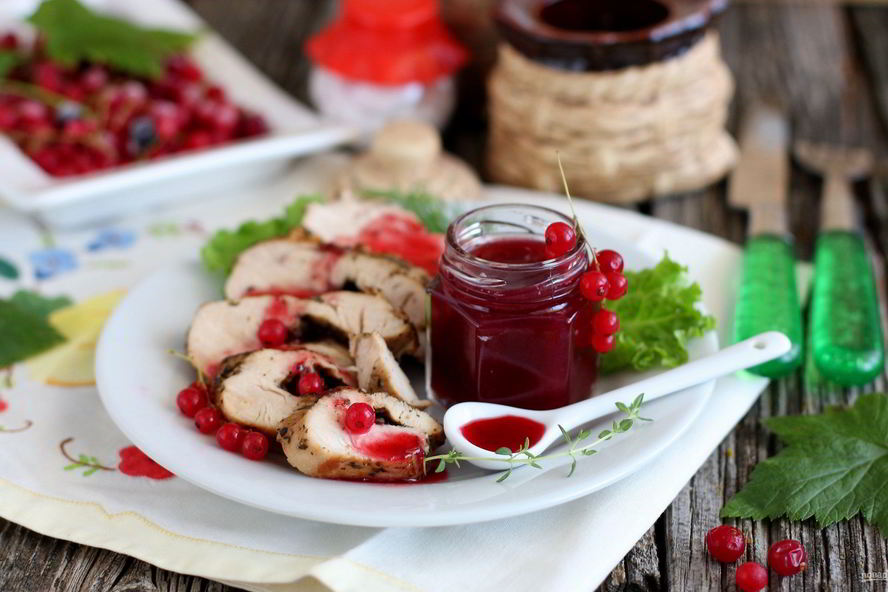 Рецепт соуса ткемали из смородины