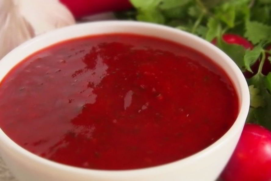 Рецепт соуса ткемали к мясу