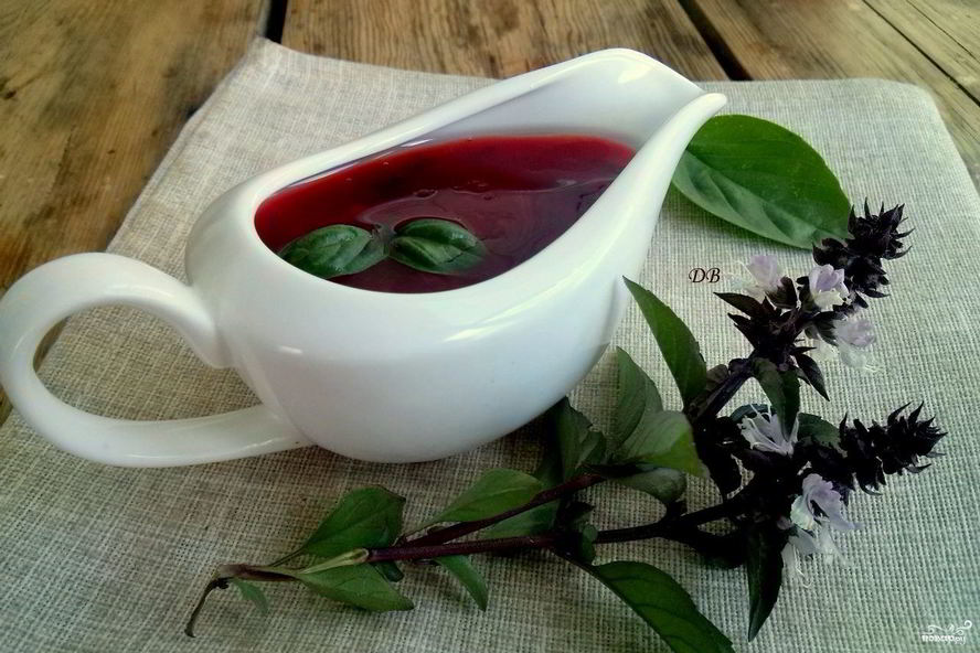 Рецепт соуса ткемали с базиликом