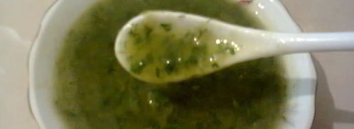 соус зеленый ткемали. Шаг 13