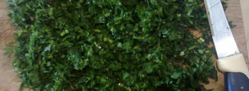 соус зеленый ткемали. Шаг 10