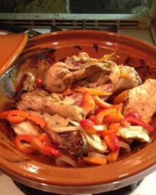 Тажин из курицы с Ткемали