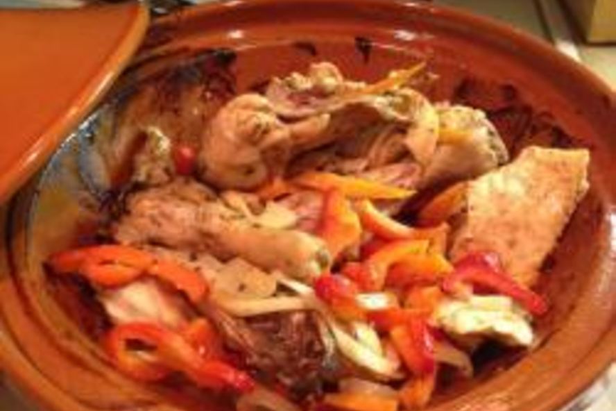 Рецепт тажина из курицы с ткемали