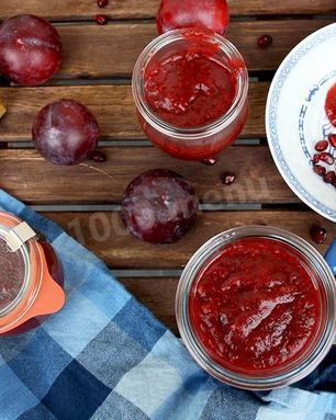 Ткемали из красной сливы