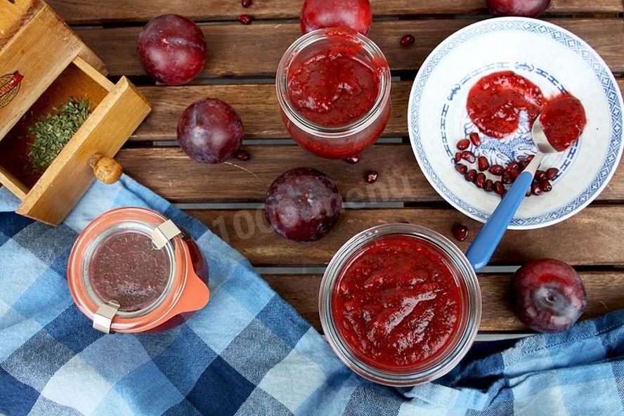 Рецепт ткемали из красной сливы
