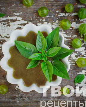 Ткемали из крыжовника