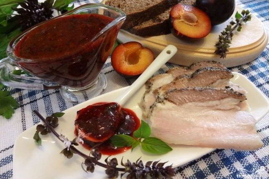 Рецепт ткемали из слив