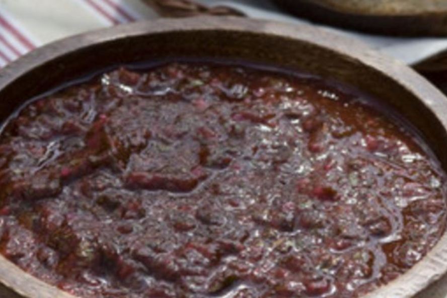 Рецепт ткемали красный