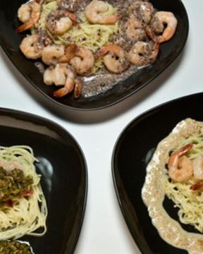 Соусы к пасте с креветками