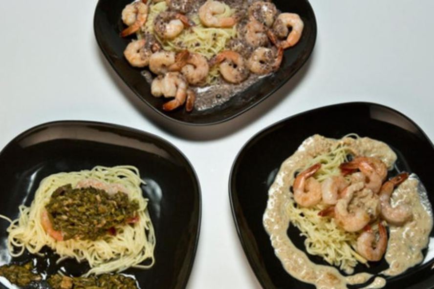 Рецепт соусов к пасте с креветками