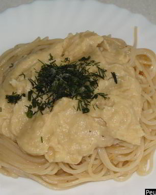 Сырный соус для спагетти