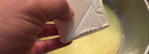 сырный соус из плавленого сыра. Шаг 4