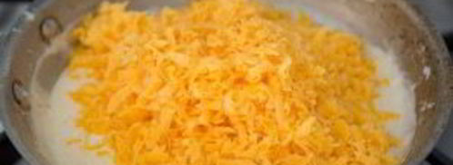 сырный соус к начос. Шаг 5