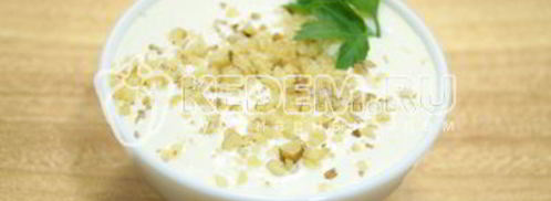 сырный соус с чесноком. Шаг 5