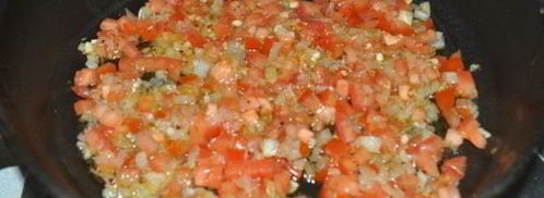 сырный соус с фаршем к пасте. Шаг 4