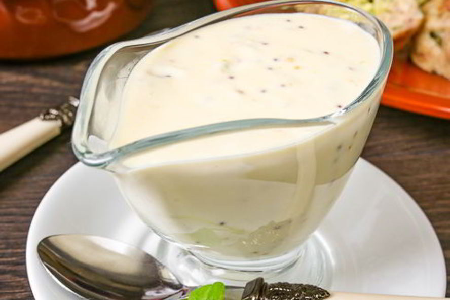 Рецепт сырного соуса с горчицей