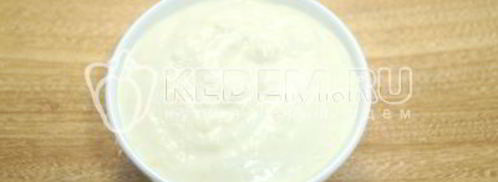 сырный соус-заправка для салатов. Шаг 6