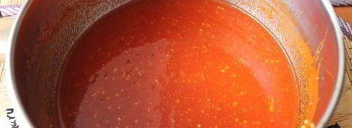 вяленые томаты и томатный соус с печеными овощами. Шаг 19