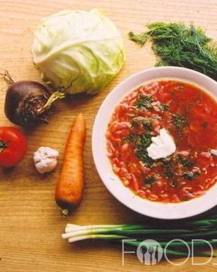 Борщ без мяса