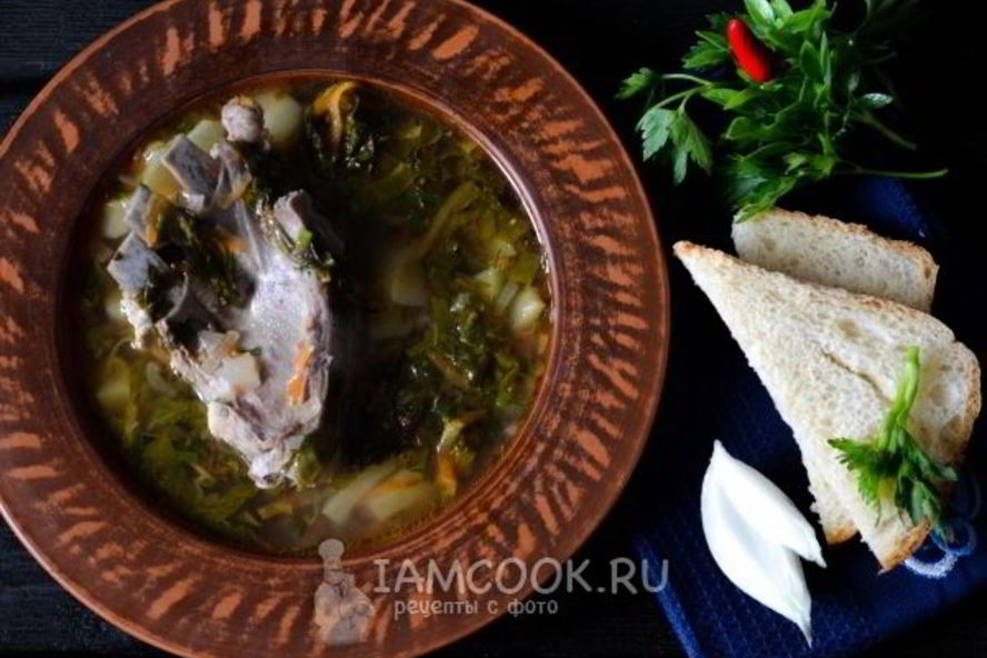 Рецепт борща из баранины