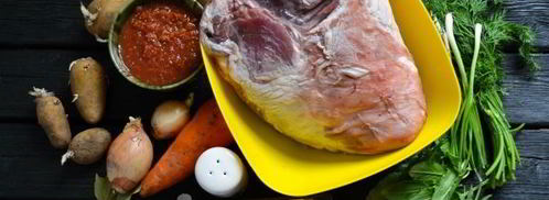 борщ из баранины. Шаг 3