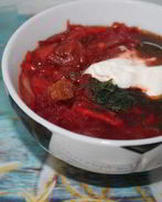 Борщ из говядины