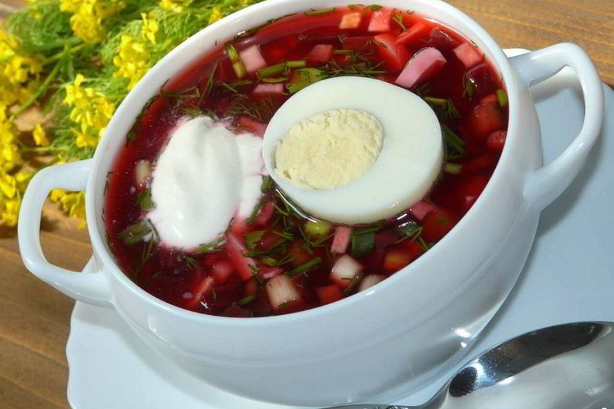 Рецепт борща из маринованной свеклы