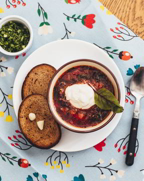 Борщ летний