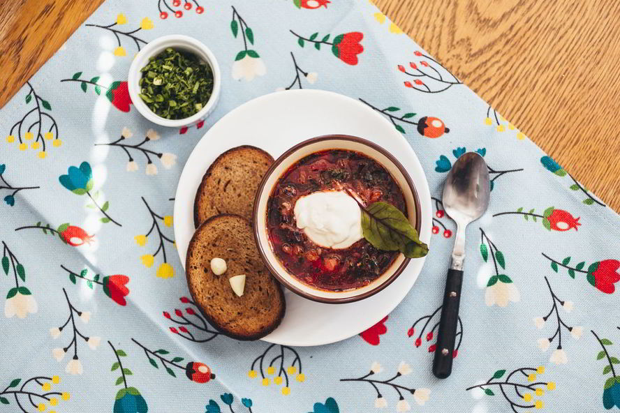 Рецепт борща летнего