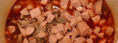 борщ московский со свеклой. Шаг 12