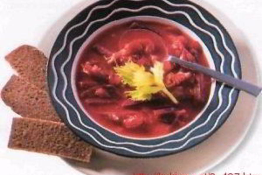 Рецепт борща овощной