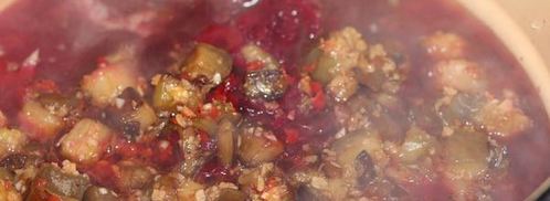 борщ с баклажанами. Шаг 20