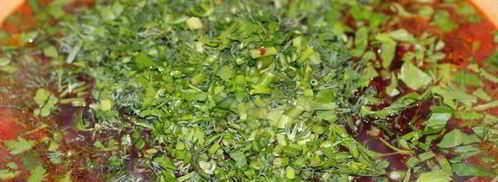 борщ с баклажанами. Шаг 21