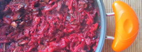 борщ с грибами и квашеной капустой. Шаг 5