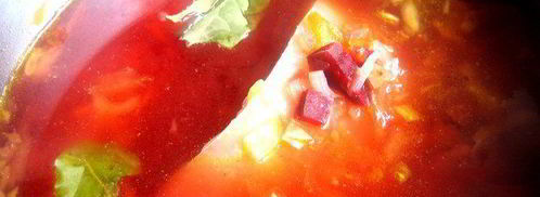 борщ с картофельными ньокками. Шаг 12