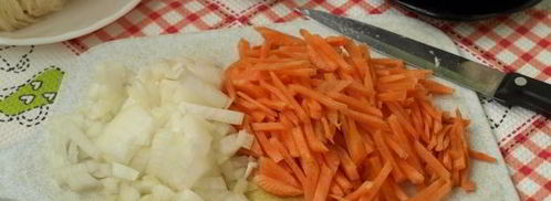 борщ с курицей и фасолью. Шаг 5